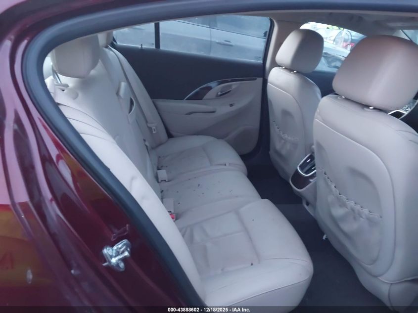 2016 Buick Lacrosse Leather VIN: 1G4GB5G3XGF116346 Lot: 43888602