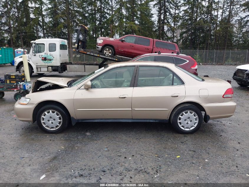 2002 Honda Accord 2.3 Lx VIN: 1HGCG56472A140366 Lot: 43888608