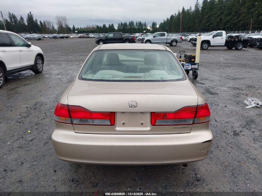 2002 Honda Accord 2.3 Lx VIN: 1HGCG56472A140366 Lot: 43888608