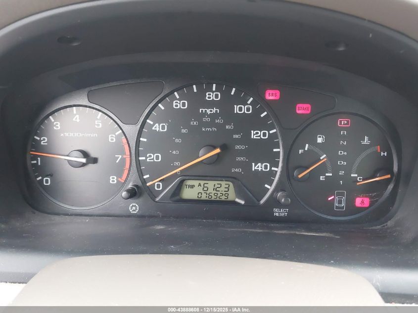 2002 Honda Accord 2.3 Lx VIN: 1HGCG56472A140366 Lot: 43888608