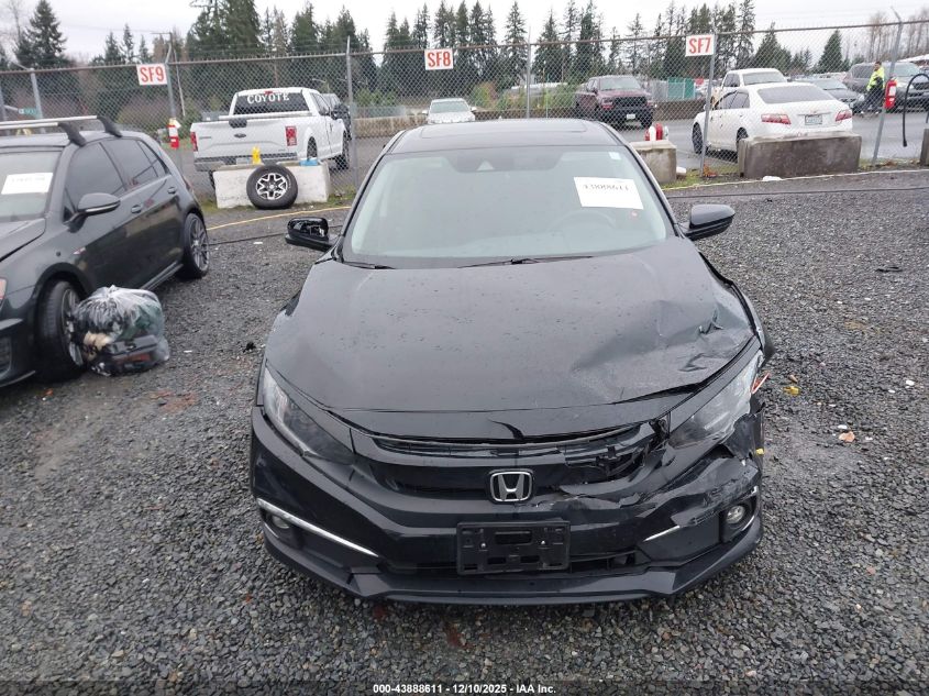 2020 Honda Civic Ex VIN: 19XFC1F36LE220361 Lot: 43888611