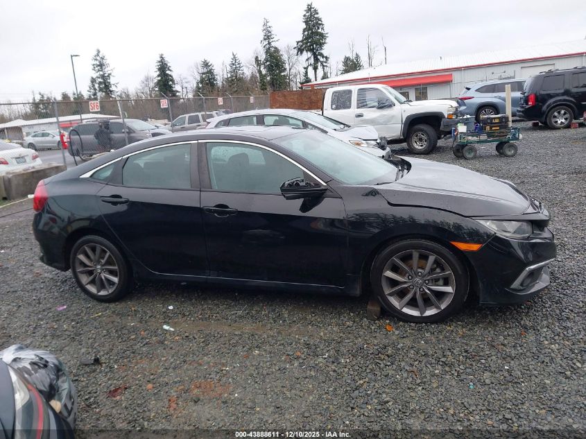 2020 Honda Civic Ex VIN: 19XFC1F36LE220361 Lot: 43888611