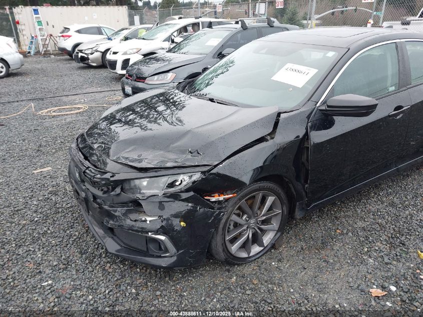 2020 Honda Civic Ex VIN: 19XFC1F36LE220361 Lot: 43888611