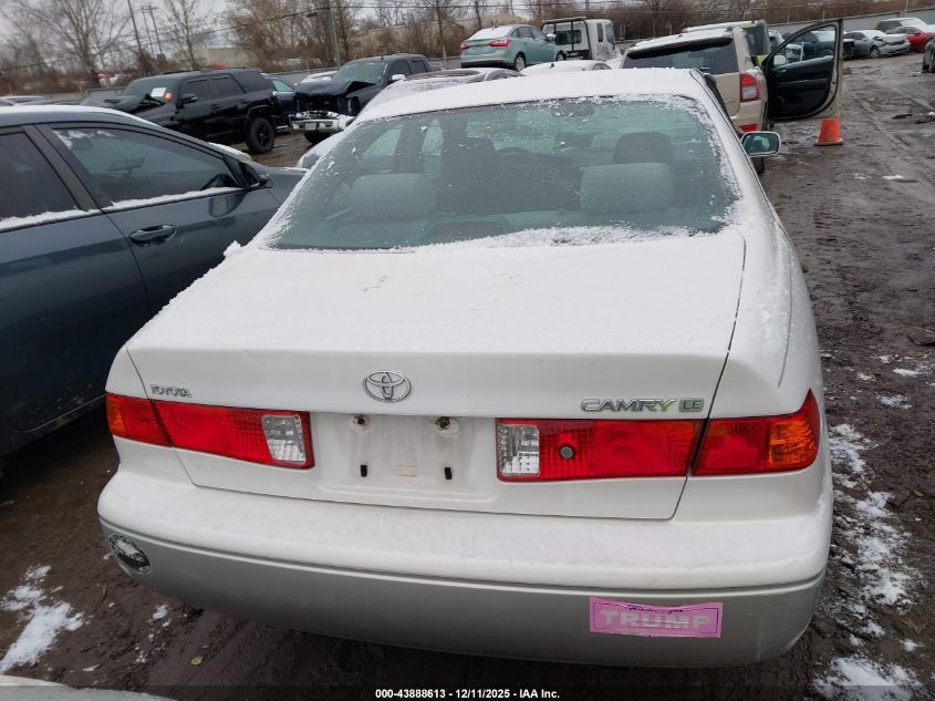 2001 Toyota Camry Le VIN: JT2BG22K110540191 Lot: 43888613