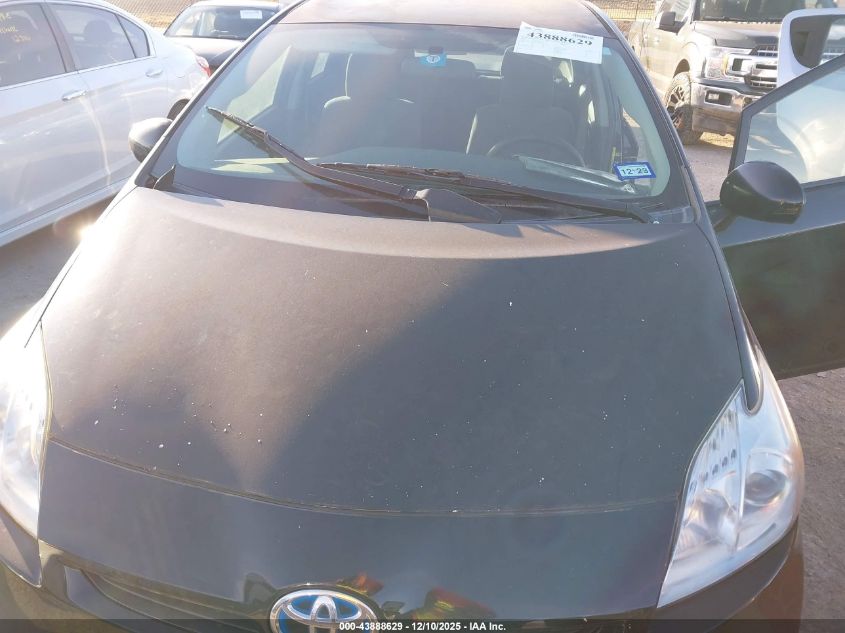 2010 Toyota Prius Ii VIN: JTDKN3DU6A0002975 Lot: 43888629