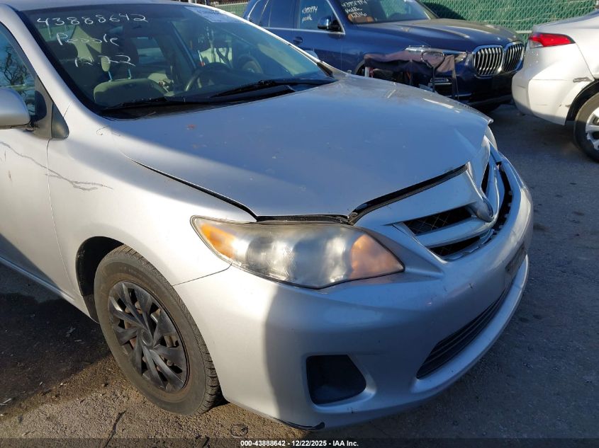 2011 Toyota Corolla Le VIN: 2T1BU4EE1BC734759 Lot: 43888642