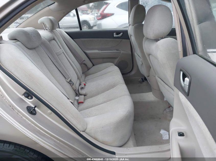 2007 Hyundai Sonata Gls VIN: 5NPET46C37H224799 Lot: 43888648