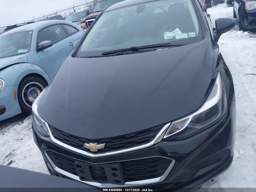 2017 Chevrolet Cruze Lt Auto VIN: 3G1BE6SM4HS576930 Lot: 43888665