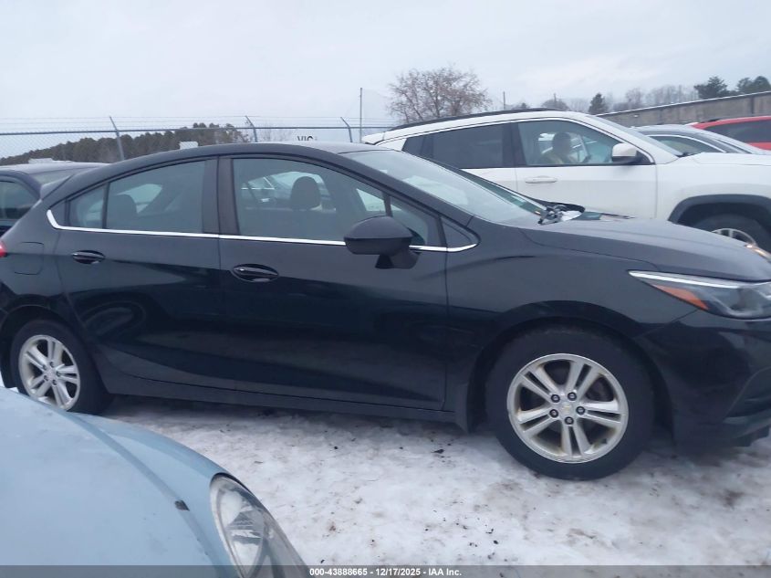 2017 Chevrolet Cruze Lt Auto VIN: 3G1BE6SM4HS576930 Lot: 43888665