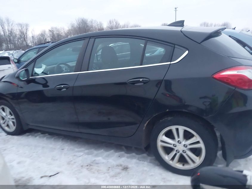 2017 Chevrolet Cruze Lt Auto VIN: 3G1BE6SM4HS576930 Lot: 43888665