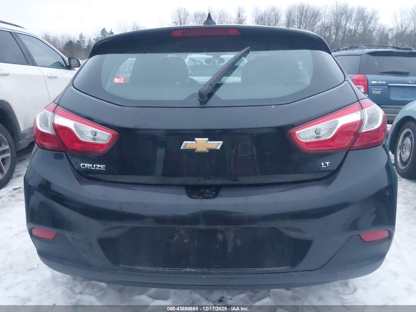 2017 Chevrolet Cruze Lt Auto VIN: 3G1BE6SM4HS576930 Lot: 43888665