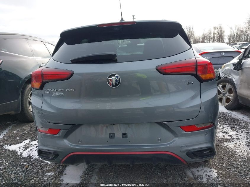 2021 Buick Encore Gx Awd Essence VIN: KL4MMGSL2MB154848 Lot: 43888673