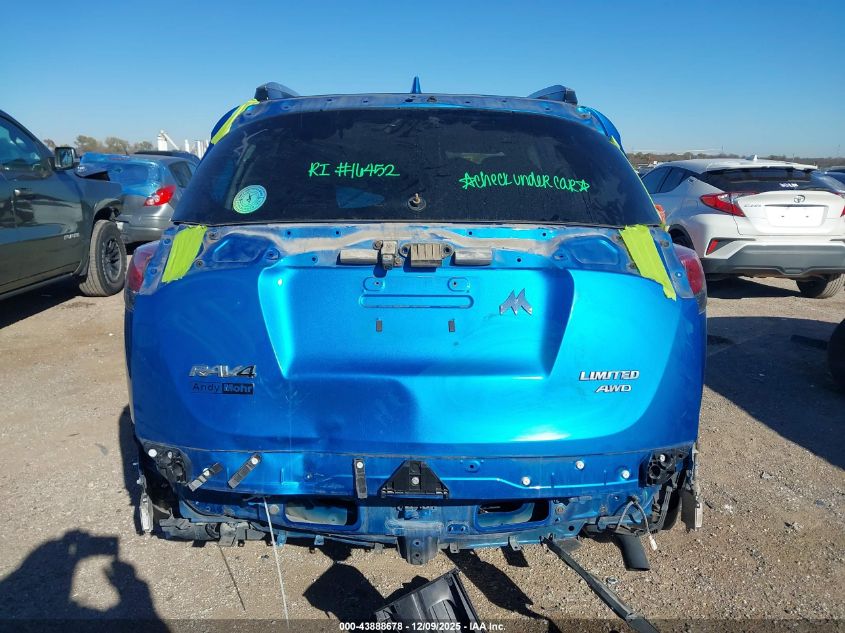 2018 Toyota Rav4 Limited VIN: JTMDFREVXJJ212604 Lot: 43888678