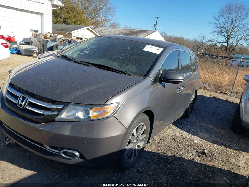5FNRL5H92GB109053 2016 HONDA ODYSSEY photo no. 2
