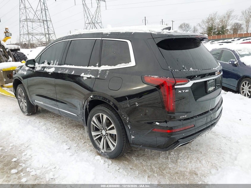 Vin: 1gykpdrs9mz153195, lot: 44384248, cadillac xt6 awd premium luxury 20213