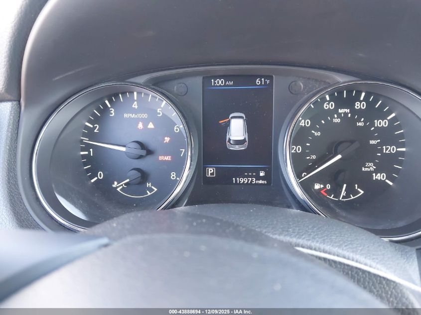 2019 Nissan Rogue S VIN: 5N1AT2MV7KC737643 Lot: 43888694