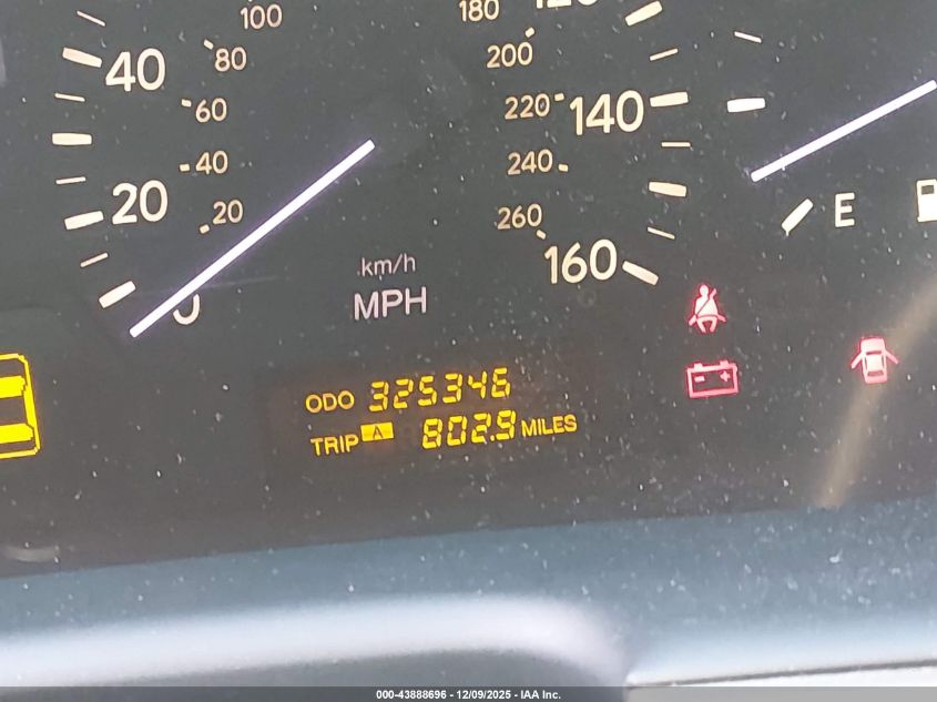 2005 Lexus Ls 430 VIN: JTHBN36F255012442 Lot: 43888696