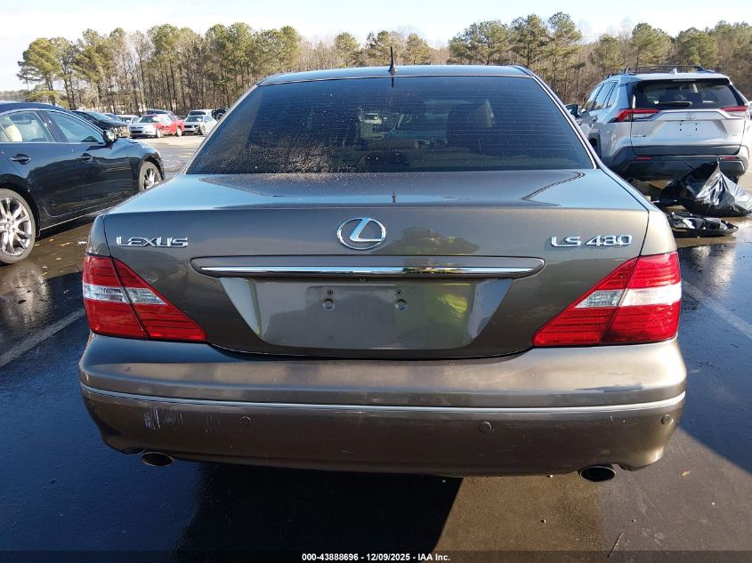 2005 Lexus Ls 430 VIN: JTHBN36F255012442 Lot: 43888696