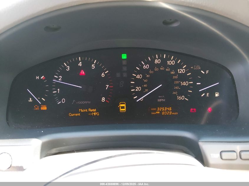 2005 Lexus Ls 430 VIN: JTHBN36F255012442 Lot: 43888696