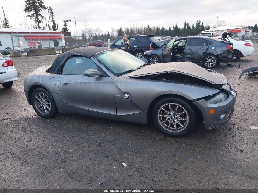 2005 BMW Z4 2.5I VIN: 4USBT33505LS55191 Lot: 43888706
