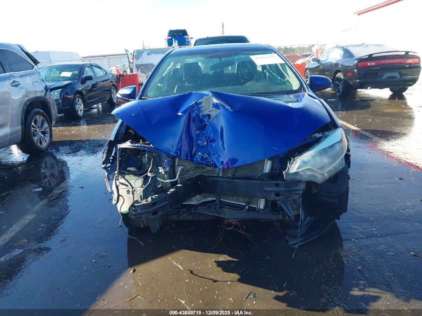 2014 Toyota Corolla S Plus VIN: 5YFBURHE8EP028935 Lot: 43888719