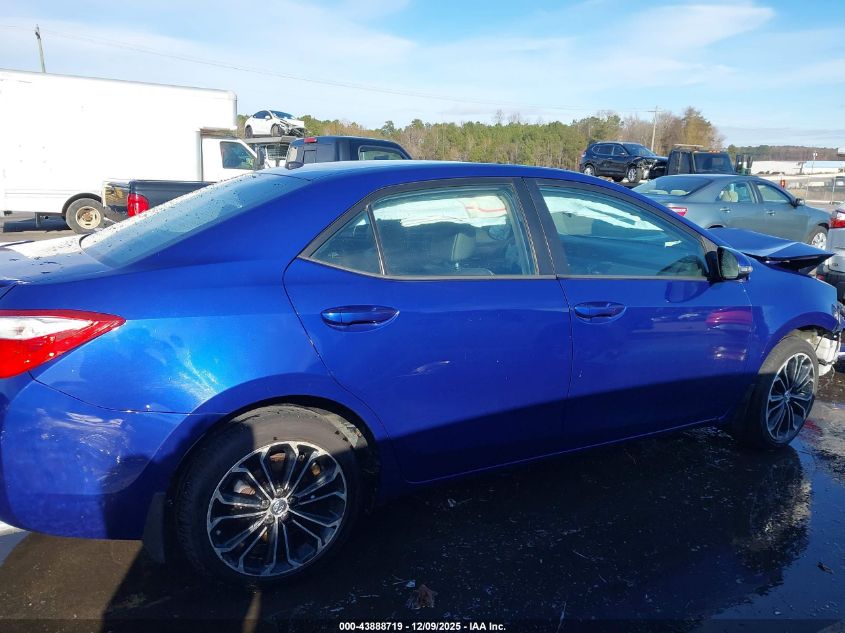 2014 Toyota Corolla S Plus VIN: 5YFBURHE8EP028935 Lot: 43888719