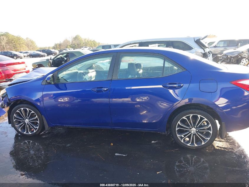 2014 Toyota Corolla S Plus VIN: 5YFBURHE8EP028935 Lot: 43888719