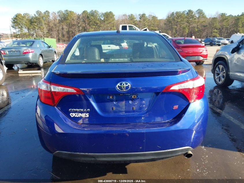 2014 Toyota Corolla S Plus VIN: 5YFBURHE8EP028935 Lot: 43888719