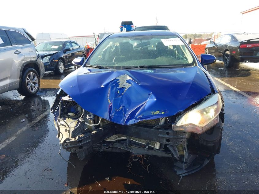 2014 Toyota Corolla S Plus VIN: 5YFBURHE8EP028935 Lot: 43888719