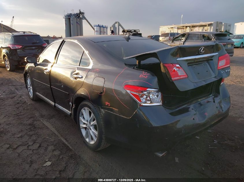2011 Lexus Es 350 VIN: JTHBK1EG5B2445015 Lot: 43888727