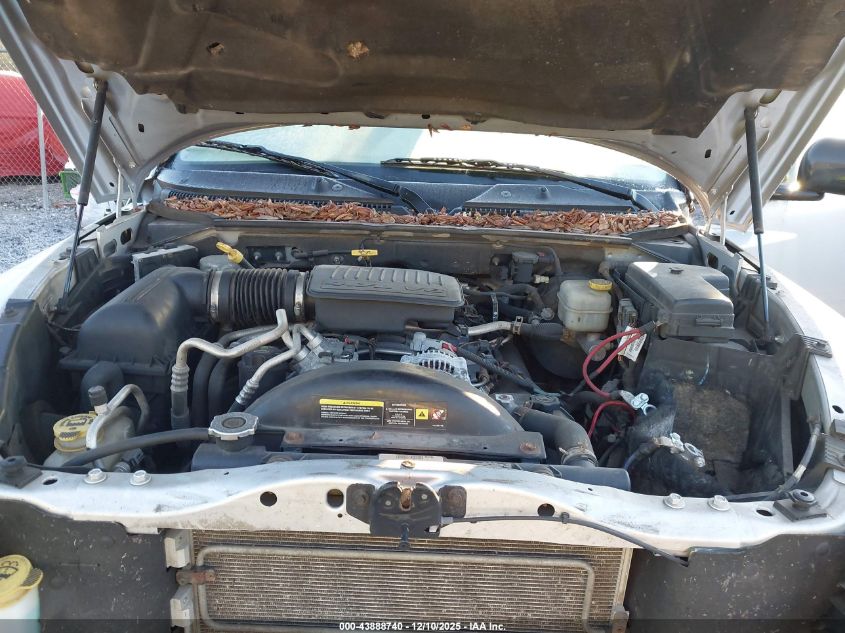 2007 Dodge Dakota Slt VIN: 1D7HW48P47S141667 Lot: 43888740