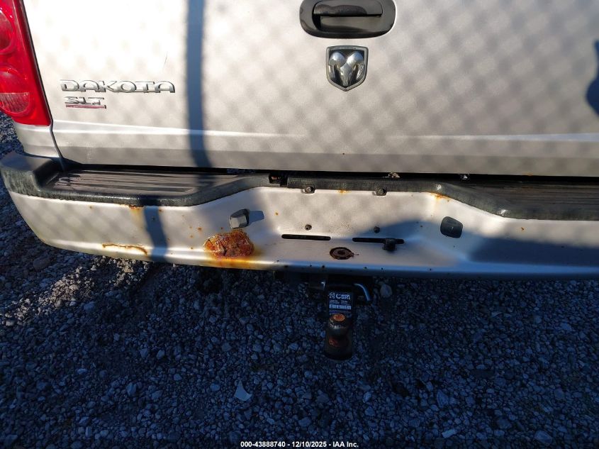 2007 Dodge Dakota Slt VIN: 1D7HW48P47S141667 Lot: 43888740