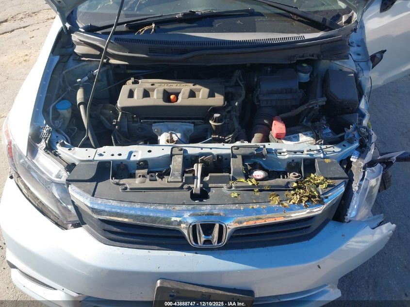 2012 Honda Civic Ex-L VIN: 19XFB2F97CE331921 Lot: 43888747