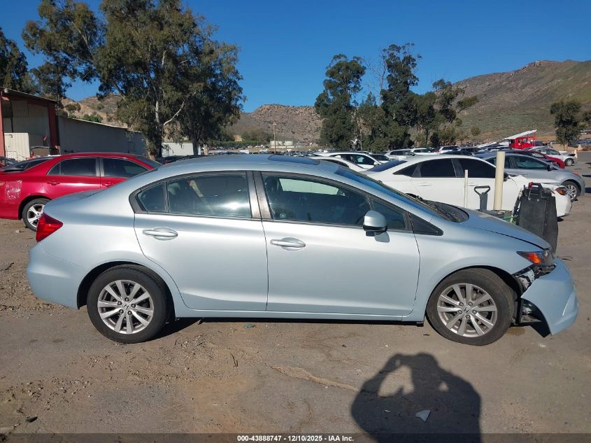 2012 Honda Civic Ex-L VIN: 19XFB2F97CE331921 Lot: 43888747