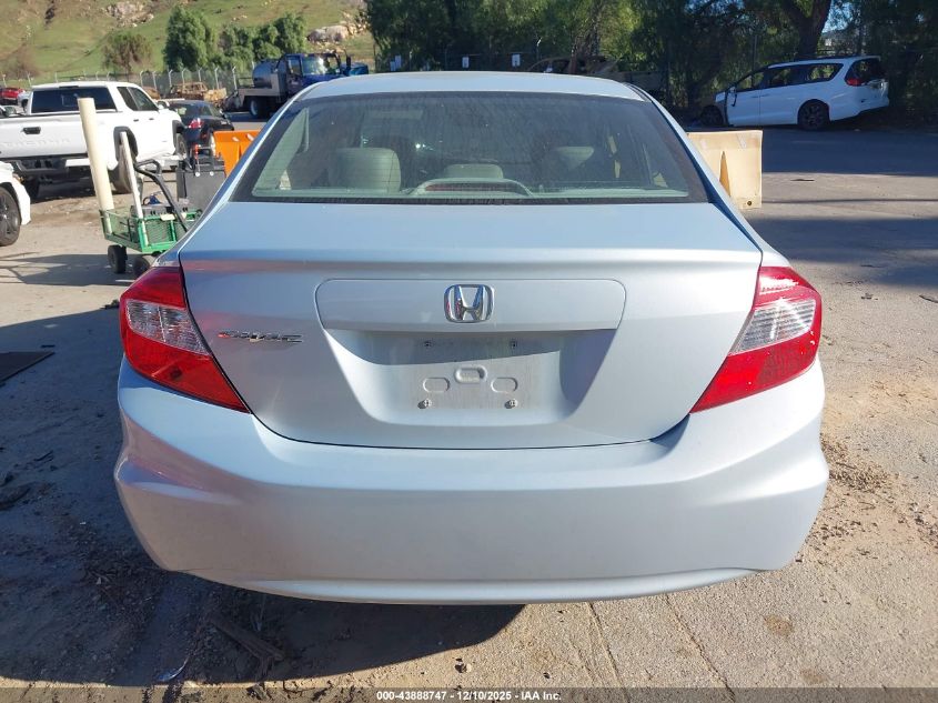2012 Honda Civic Ex-L VIN: 19XFB2F97CE331921 Lot: 43888747