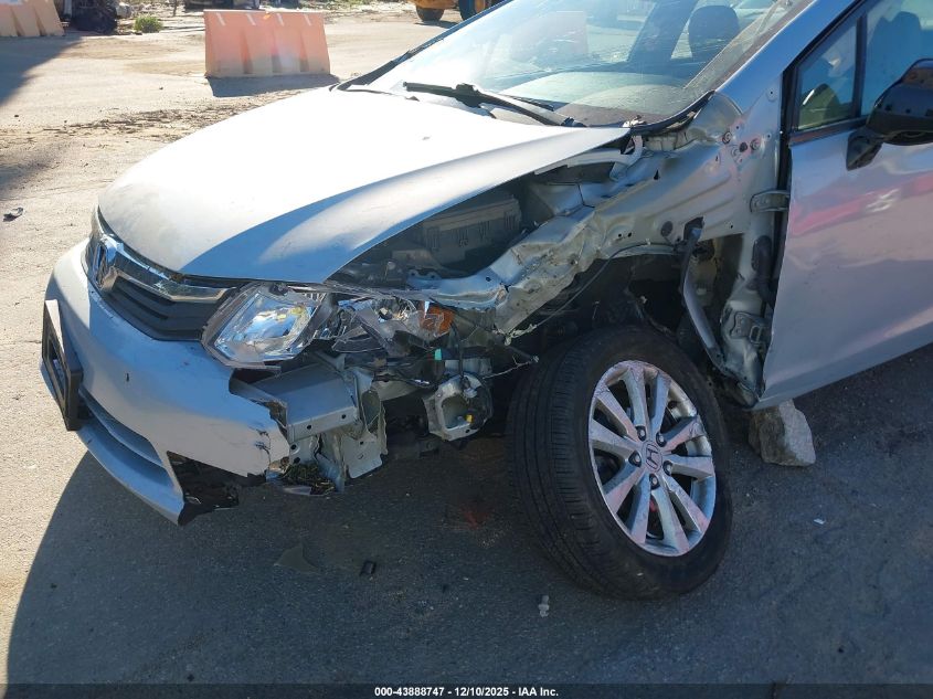 2012 Honda Civic Ex-L VIN: 19XFB2F97CE331921 Lot: 43888747