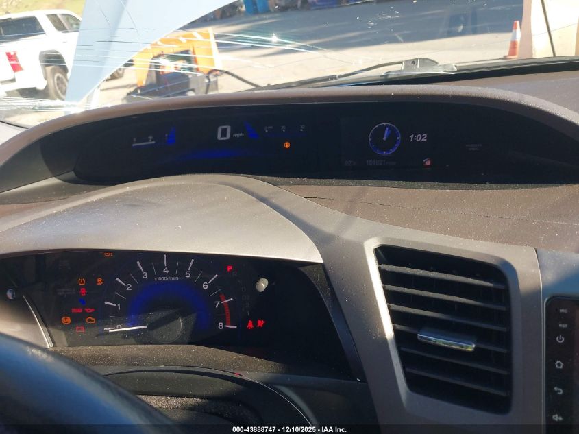 2012 Honda Civic Ex-L VIN: 19XFB2F97CE331921 Lot: 43888747