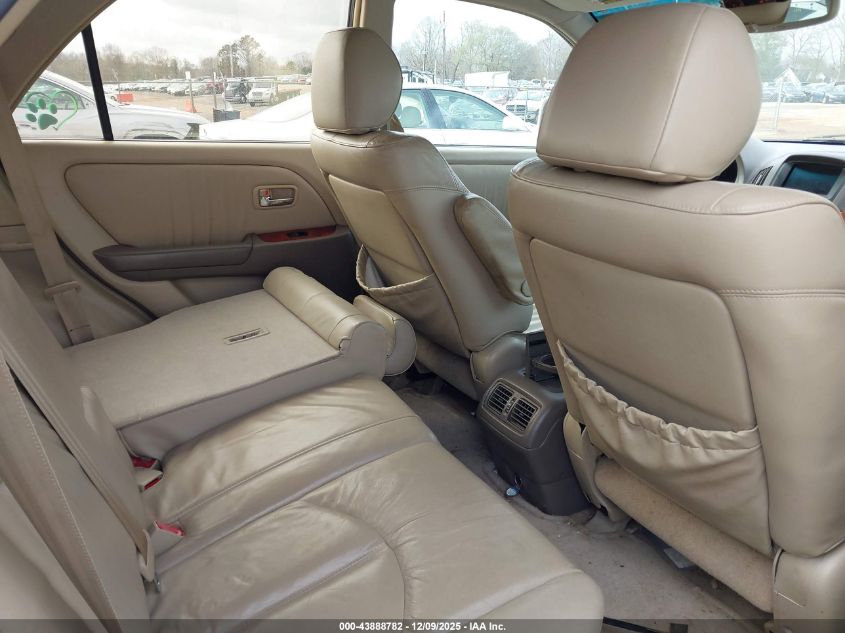 2002 Lexus Rx 300 VIN: JTJHF10U220273144 Lot: 43888782