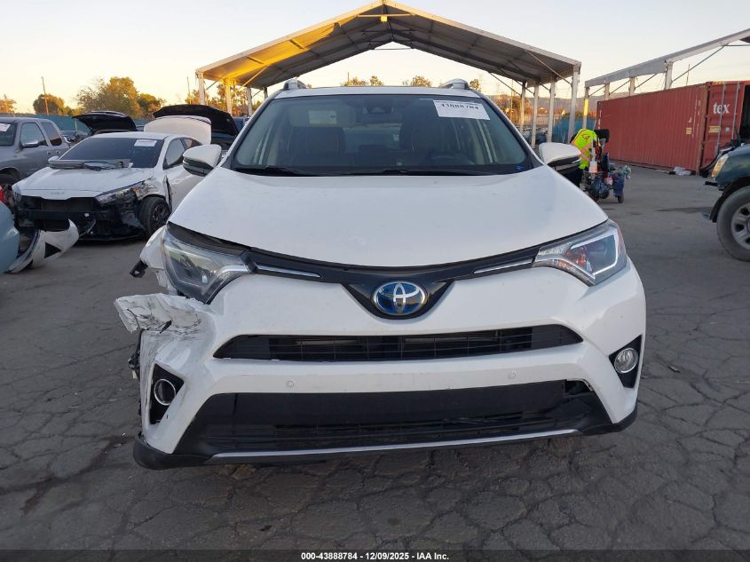 2018 Toyota Rav4 Hybrid Xle VIN: JTMRJREV0JD198554 Lot: 43888784
