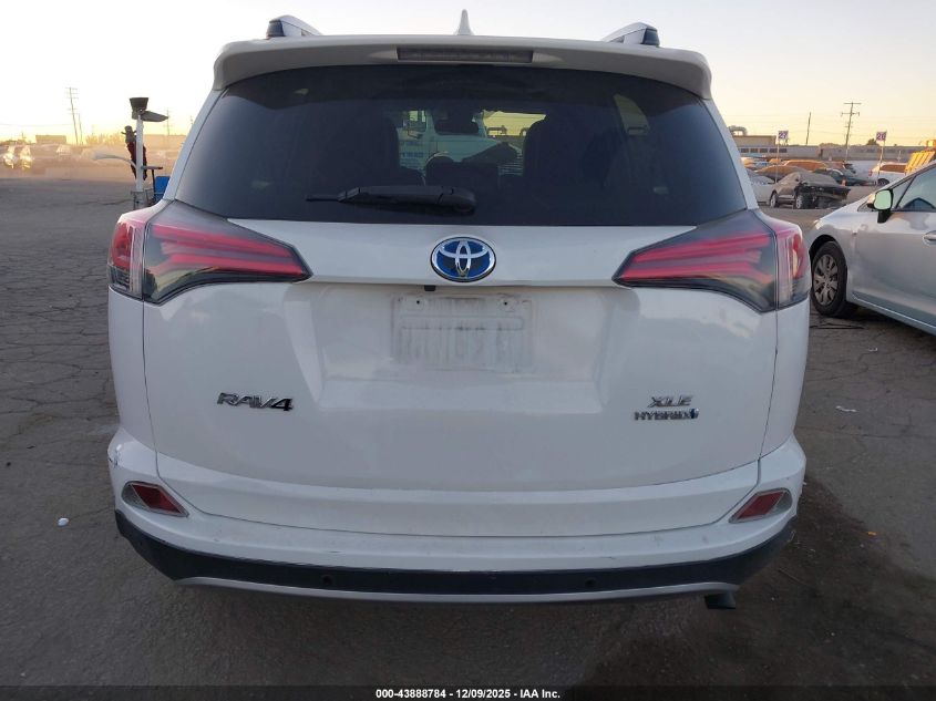 2018 Toyota Rav4 Hybrid Xle VIN: JTMRJREV0JD198554 Lot: 43888784