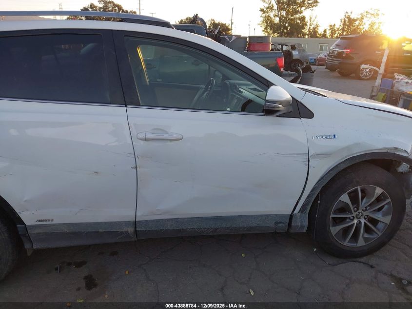 2018 Toyota Rav4 Hybrid Xle VIN: JTMRJREV0JD198554 Lot: 43888784