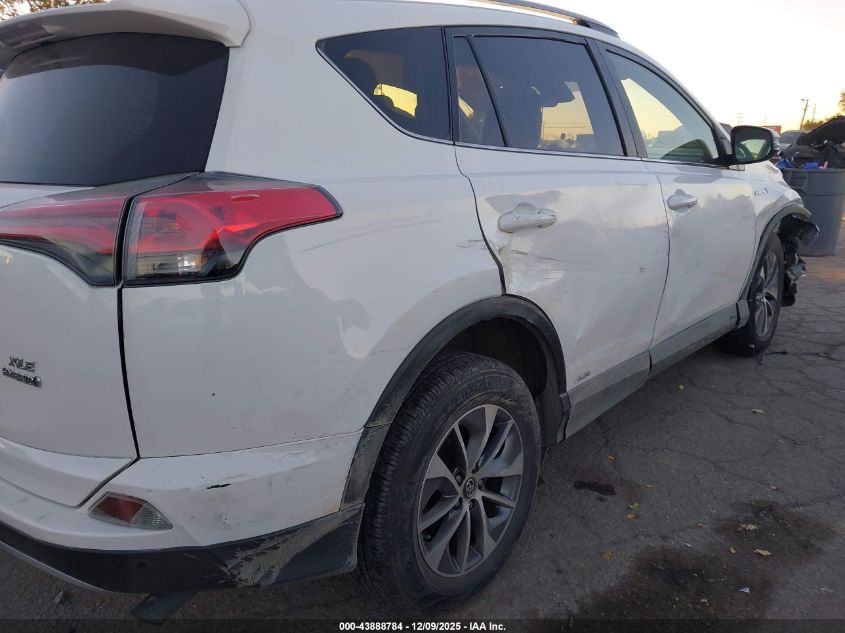 2018 Toyota Rav4 Hybrid Xle VIN: JTMRJREV0JD198554 Lot: 43888784