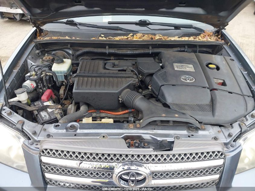 2006 Toyota Highlander Hybrid Limited V6 VIN: JTEEW21A060006733 Lot: 43888791