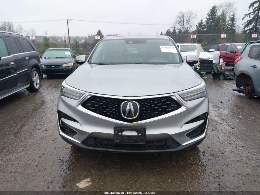 2019 Acura Rdx Technology Package VIN: 5J8TC2H58KL022637 Lot: 43888798