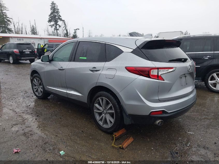 2019 Acura Rdx Technology Package VIN: 5J8TC2H58KL022637 Lot: 43888798