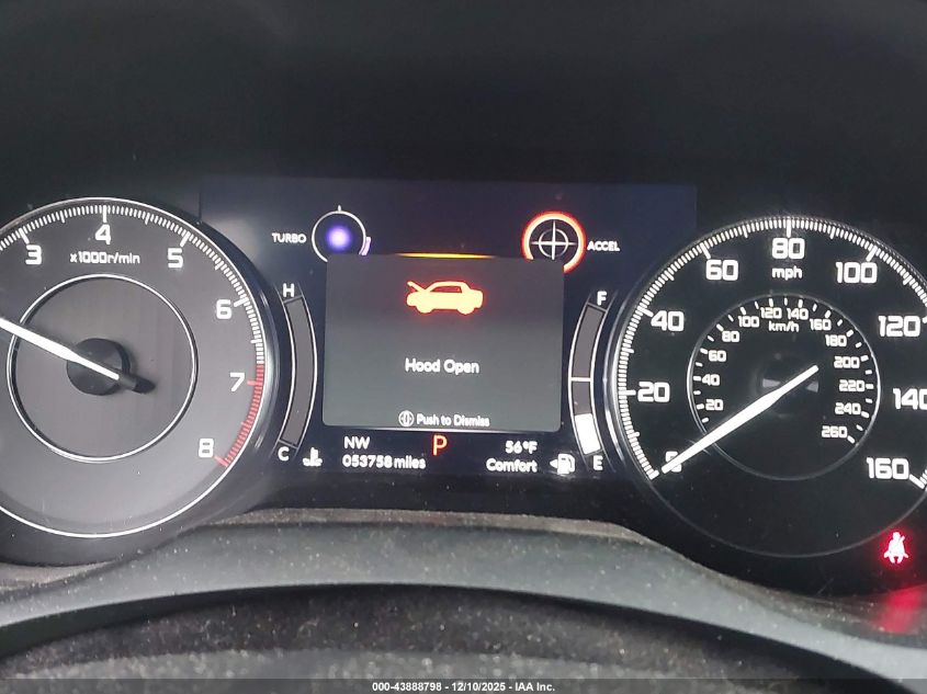 2019 Acura Rdx Technology Package VIN: 5J8TC2H58KL022637 Lot: 43888798