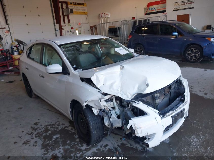 2015 Nissan Sentra S VIN: 3N1AB7AP6FY254168 Lot: 43888803