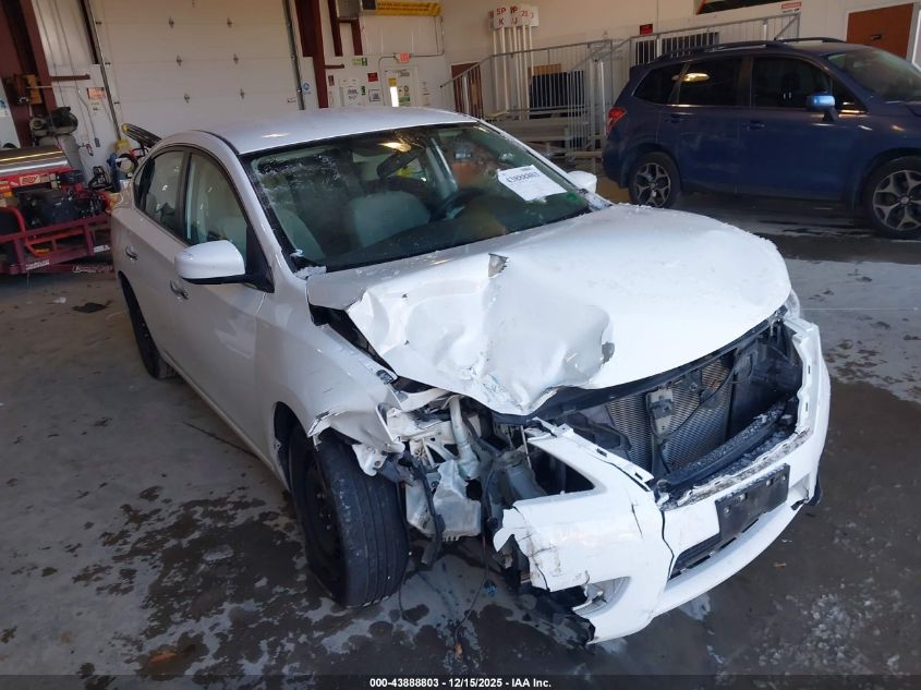 2015 Nissan Sentra S VIN: 3N1AB7AP6FY254168 Lot: 43888803