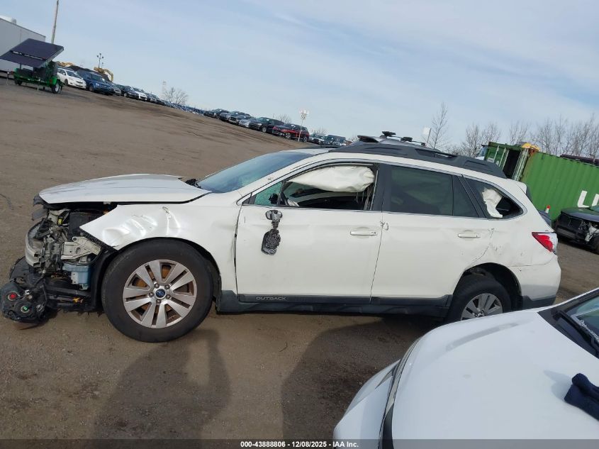 2015 Subaru Outback 2.5I Premium VIN: 4S4BSAEC1F3231990 Lot: 43888806