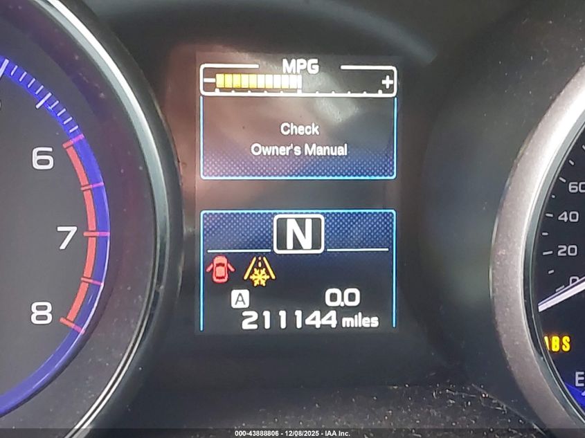 2015 Subaru Outback 2.5I Premium VIN: 4S4BSAEC1F3231990 Lot: 43888806